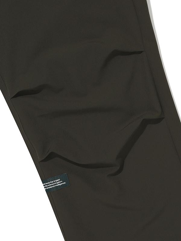 BBC EARTH Stretch Brush Parachute Pants_Khaki