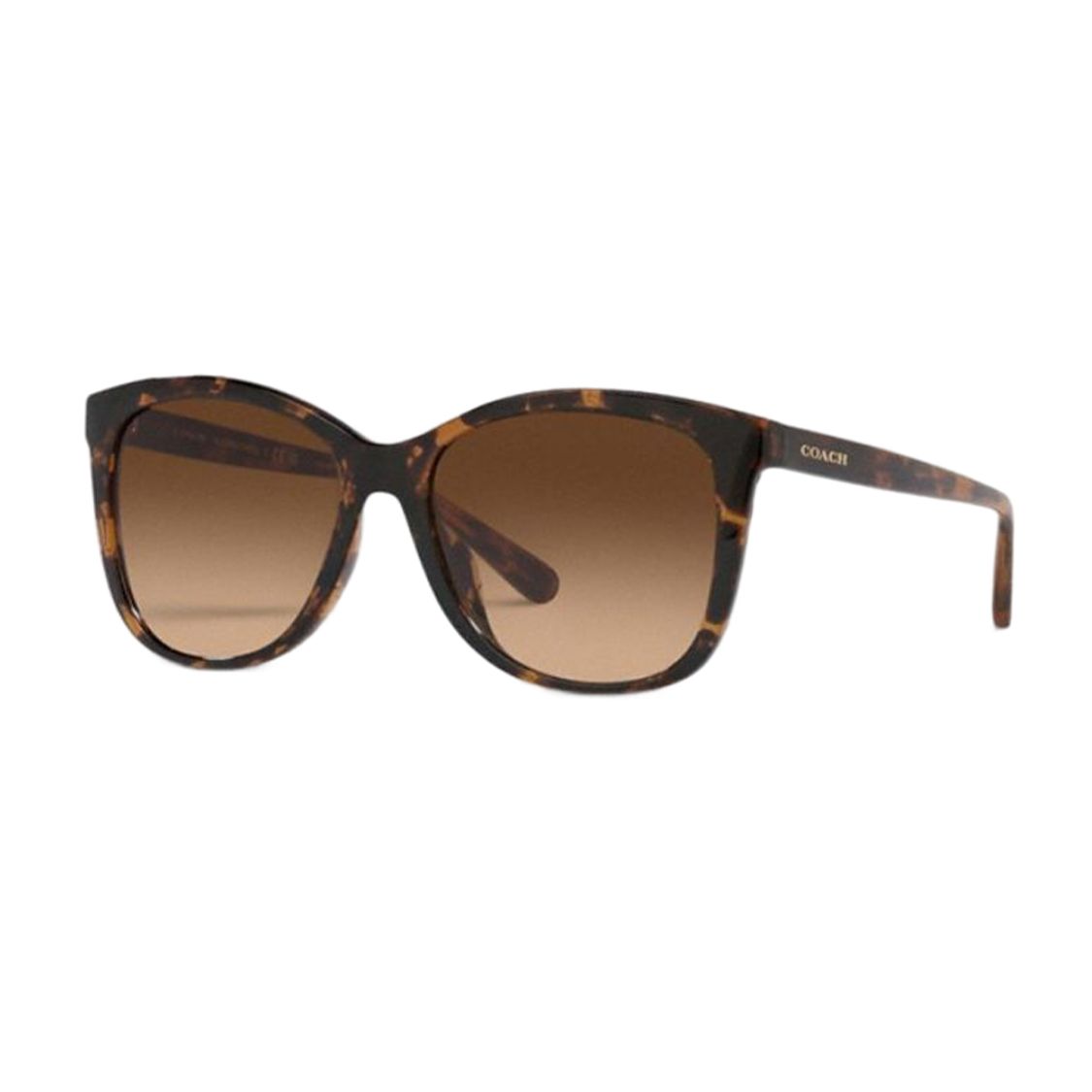 Coach Fashionable Avant-Garde Square Glasses Women Eyewear CH575-DTT Brown,F