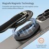 Handy Metall Magnet Halter für Magsafe Abnehmbar Verstellbar 360° Drehung Starker Magnet Ständer für iPhone 16 15 Samsung