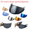 D-Skwal Visier für Shark Spartan Motorradhelm Visier Schutz Visiera Shark Spartan Carbon Visier Helm Shark Spartan