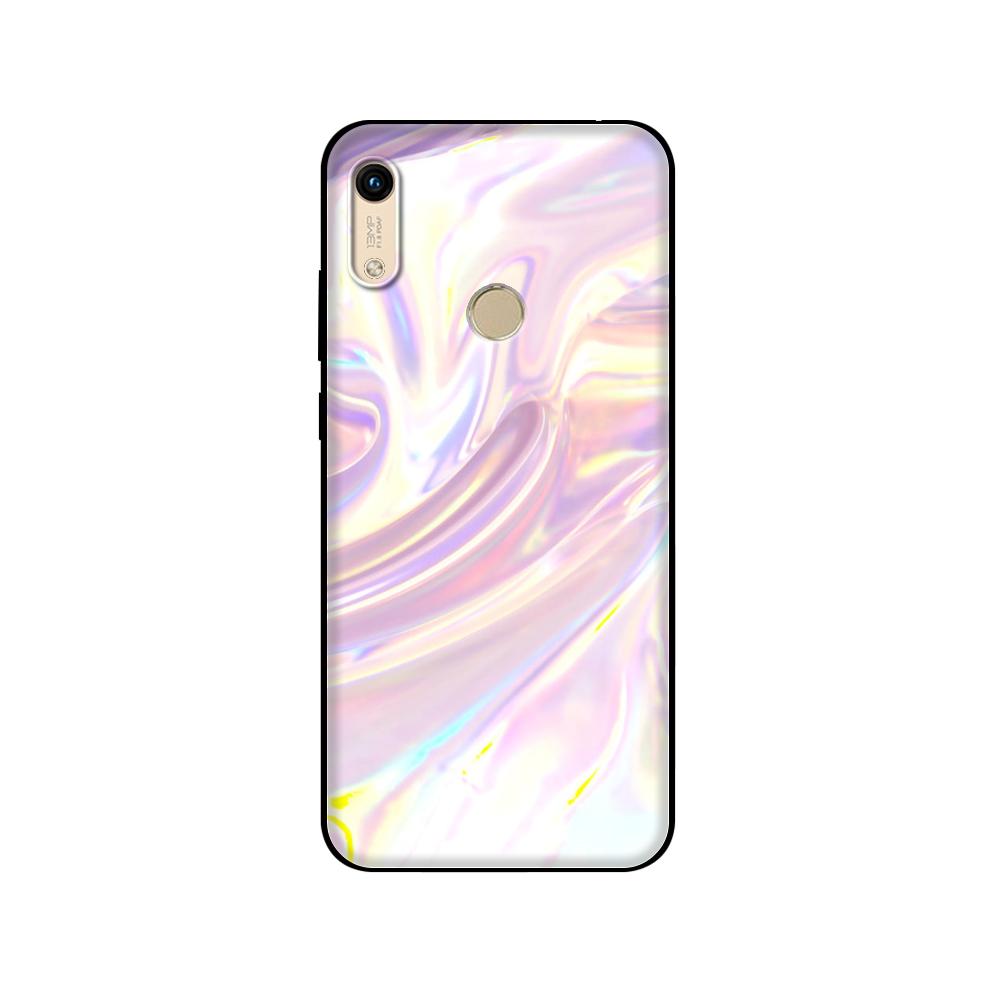 Black Tpu Case For Huawei Honor 8a Prime 8s Prime 9 Lite Honor 9A 9C 9X Premium 9x Pro 9S Case Cover Holographic Iridescent