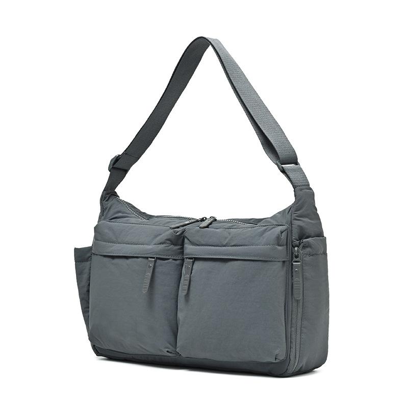 Casual Nyl Shoulder Bag for Women Large Capacity Computer Bag Travel Men's Multi-pocket Sports Messenger Bag Tote Handbags