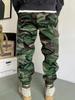 Men's Spring/Autumn Camouflage Retro High Street Casual Tapered Work Pants