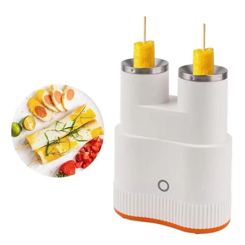 Haushalts-Frühlingsbrötchenmaschine, Mini-Doppelrohr-Omelette-Hersteller, Doppel-Ei-Wurstmaschine