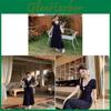 French Blue Vneck Lace Floral Maxi Dress With Slim Fit For Summer 2026