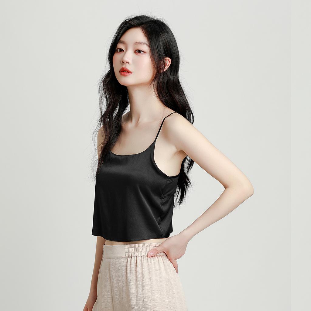 Mulberry Silk Back Strap Tank Top