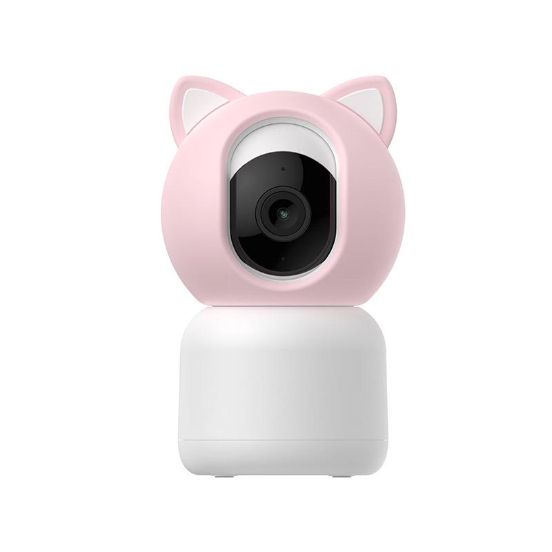 HD Smart WIFI Baby Monitor with Mobile App and Remote Monitoring Blue + UK Plug