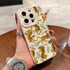 Jungle Tigers Phone Case For Samsung Galaxy S25 S24 S23 S22 S21 S20 Note20 Edge FE Plus Ultra 4G 5G Soft Silicone Back Cover
