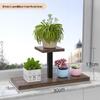 European Style Wrought Iron Multi-tier Plant Shelf