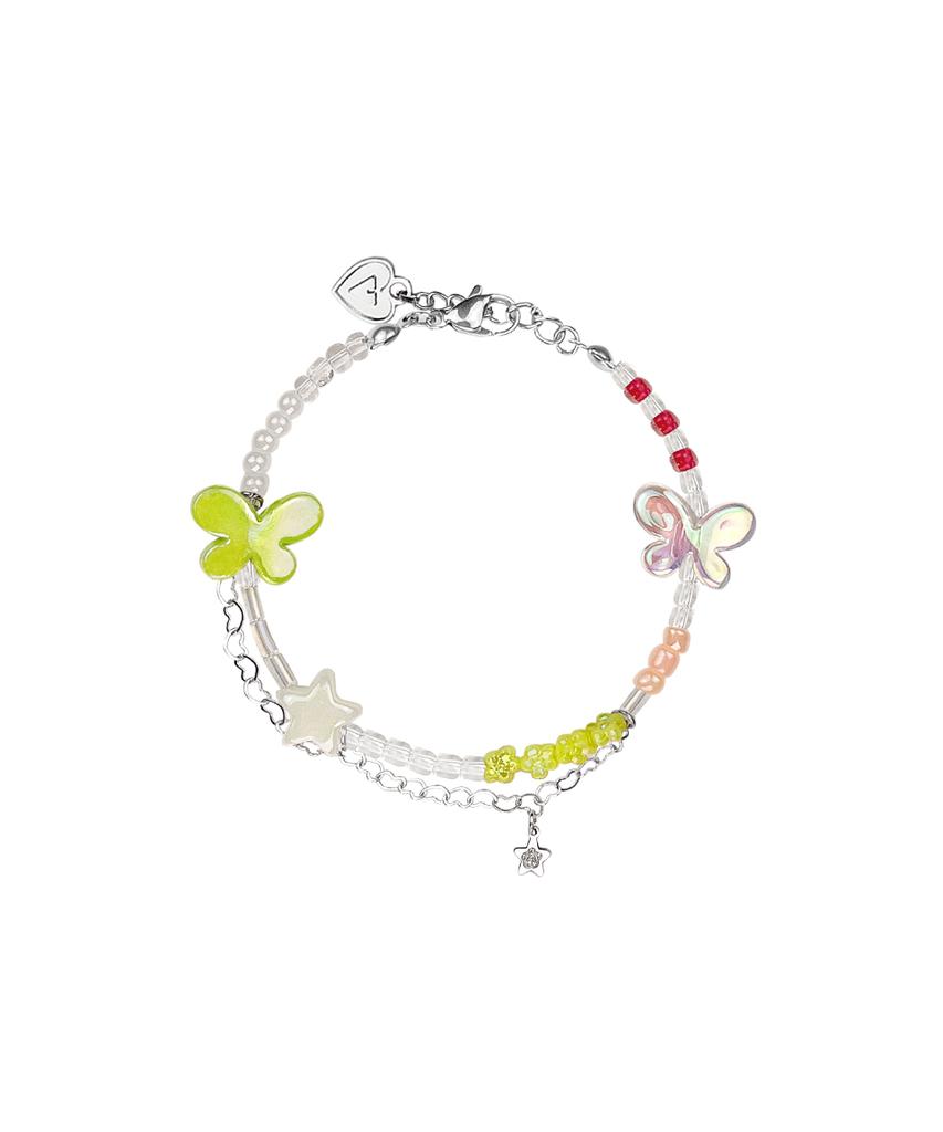 Vvv Spring Bead Chain Bracelet