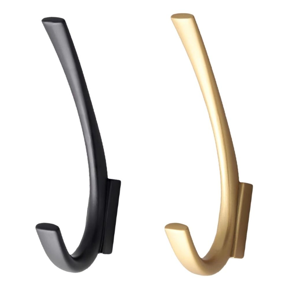 Simple Coat Hook Metal Wall Mounted Hanging Organizer Hook Hat Hook Wardrobe Organizatio