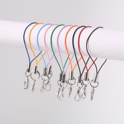 30Pcs Cell Phone Lanyard Strap Cords Lariat Mobile Strap Cord Lobster Clasp Keychain Cords For DIY Jewelry Findings Accessories