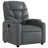 VidaXL Reclining Massage Armchair, Relaxation Chair with Cup Holders, Seat with Backrest and Armrests Living Room, 372475