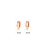 Ear Buckle, Simple Row Diamond Zircon Earrings For Women, Small Fresh Round Small Earbone Studs