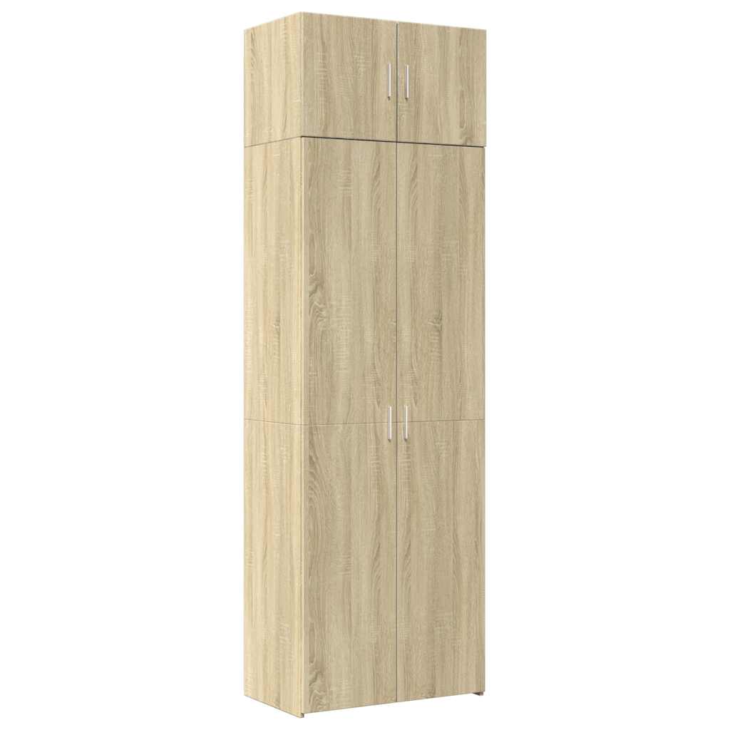 High Cabinet Sonoma Oak 70 x 42.5 x 225 cm Particleboard