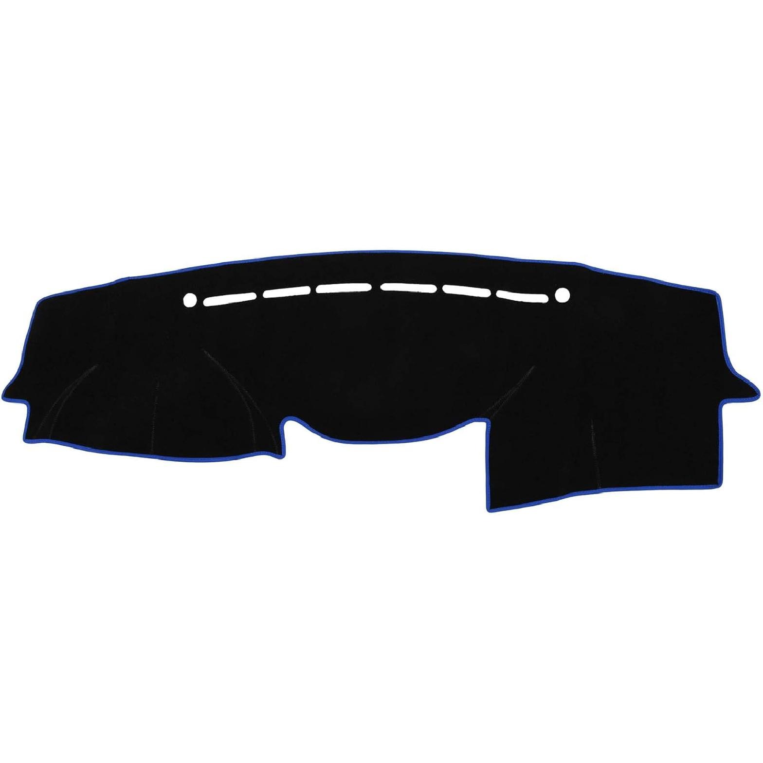 

Dash Cover Compatible for Hyundai VeraCruz 2007-2012, Non-Slip Dash Cover Mat Polyester Black, Blue Front Dash Cover Mat синий
