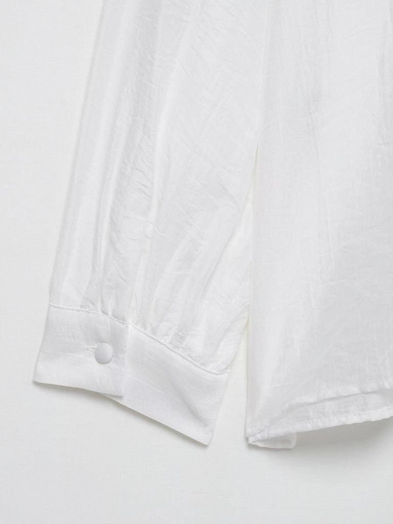 TAOP&ZA Women's Elegant Lace Layered Casual Shirt - Spring/Summer Collection