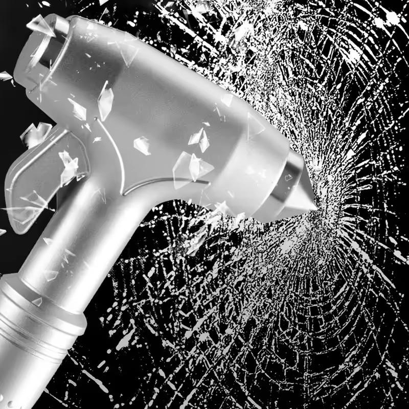 Neuer Gürtelschneider Lebensrettendes Auto-Werkzeug Auto-Sicherheitshammer Auto-Fensterbrecher Notfall-Fluchtwerkzeug mit Sitz