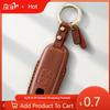 Key Case for Car Genuine Leather Protector For MAZDA 2 3 5 6 CX-3 CX-5 CX-7 CX-9 Atenz Miata MX5 Axela CX4 Key Case Cover Fob