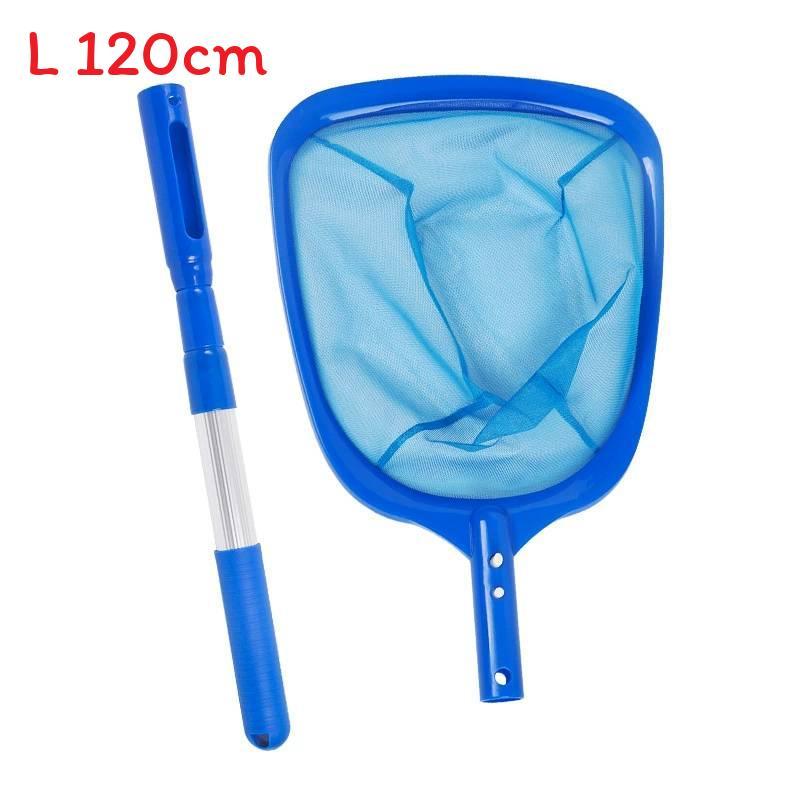 Pool Skimmer Net With Detachable Aluminum Handle For Inground And Above Ground Pools L 90cm