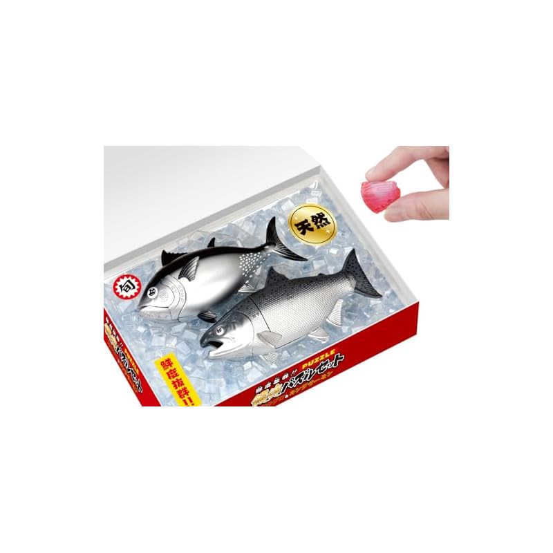 Freshness Disassembly Puzzle Set Bluefin Tuna & King Salmon