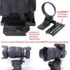 iShoot Metal Camera Tripod Mount Tripod Mount Lens Support Lens Bracket Tripod Socket for Canon RF Quick Release Plate with Screw Holes at the