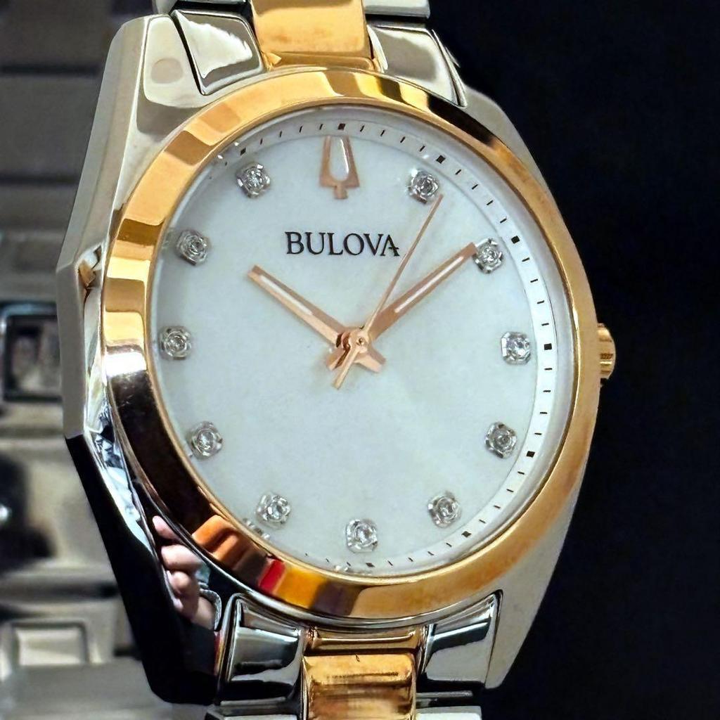 Used [Noble] BULOVA/Bulova/Ladies' watch/Diamond/Beautiful/For women