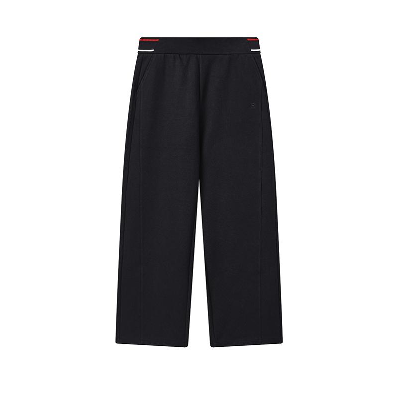 

FILA Heritage Yodar Classic Fashion Trendy Retro Casual Relaxed Elegant Daily Comfortable Versatile Knitted Sports Pants Women bottoms F11W618603FNV XL