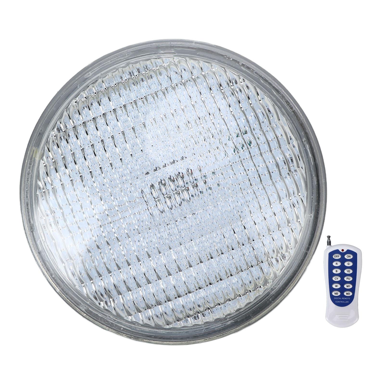 

18W LED Swimming Pool Light RGB 12V IP68 Waterproof Underwater Light Remote Control Colorful Pond Lamp