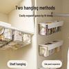 Underwear & Socks Storage Box, Wall-Mounted Punch-Free Wardrobe Organizer