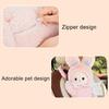 Napkin Holder For Car Cartoon Rabbit Napkin Dispenser Cute Tissue Box Cover For Truck RV Headrest Visor Console Armrest Desktop