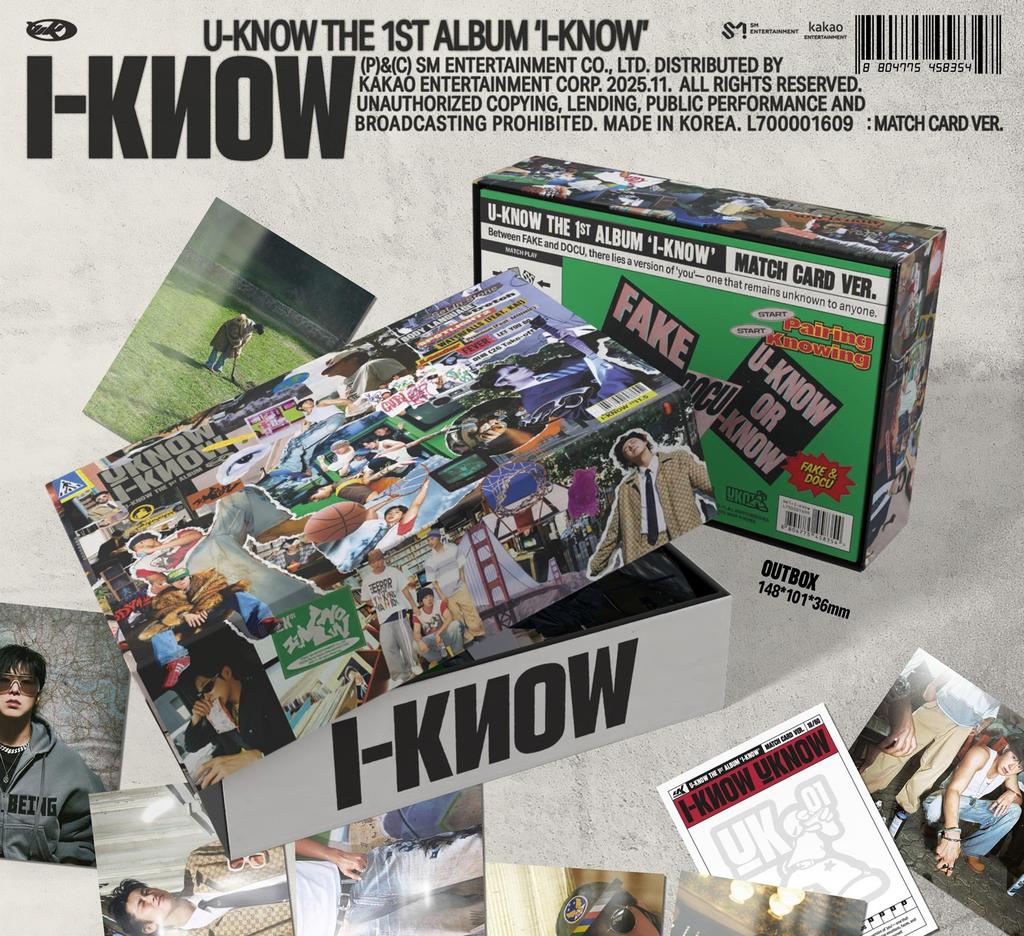 U-KNOW (TVXQ) [I-KNOW] (Match Card Ver.) + Free Gift