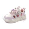 Spring New Cute Fashion Versatile Leather Soft Bottom Non-slip Girls Sports Shoes
