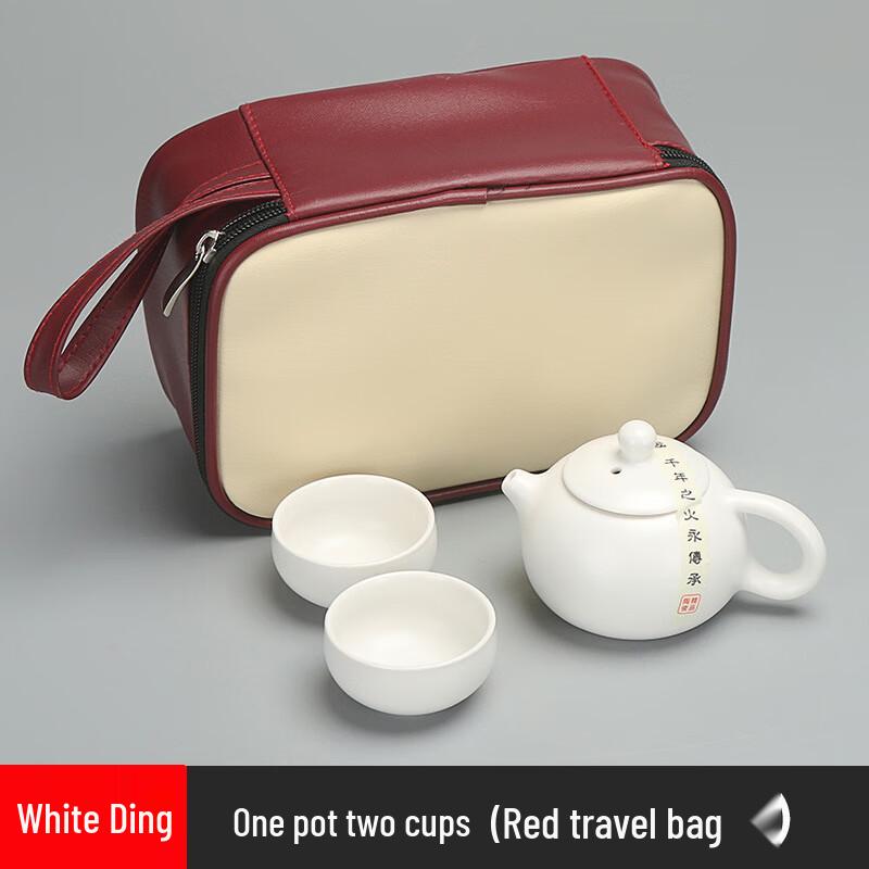 

Portable Ceramic Kung Fu Tea Set