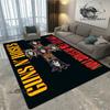 Guns n'roses band retro print carpet fashion home decoration non -slip carpet photography propsmal area rug birthday gift