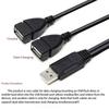 2 in 1 USB 2.0 Cable Double Splitter Adapter One To Two Female To Male Power Extension High Quality