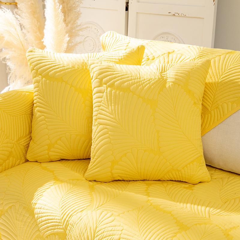 Jacquard Sofa Cover Four Seasons Available Non-slip Living Room Sofa Backrest Armrest Towel Universal Furniture Protective Cover