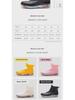 Trendy Waterproof Rain Boots for Women & Couples – Casual, Sporty Rubber Shoes for Work or Leisure