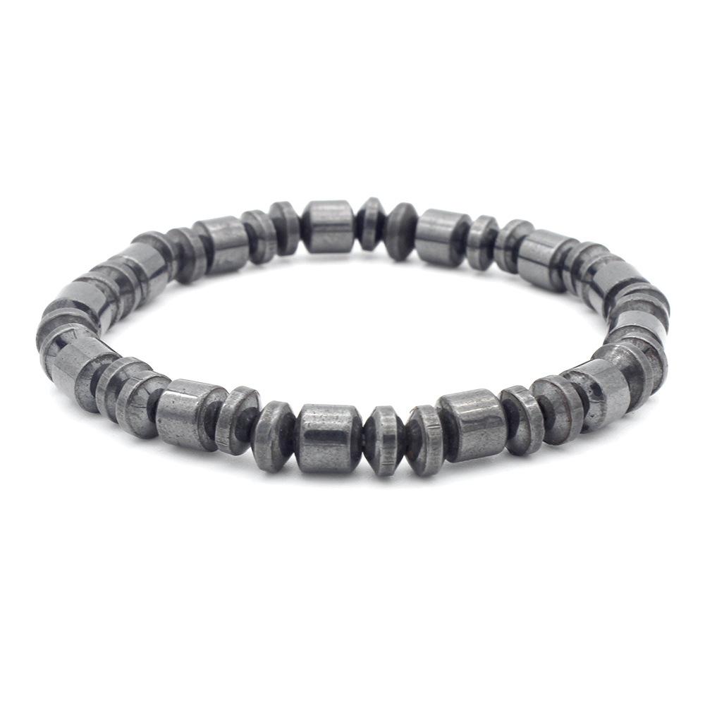JYL TS Bracelet  Men's Black Woven Design Fosters Grounding
