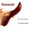 Purple Sandalwood Gua Sha Board for Back Massage and Meridian Scraping.