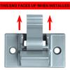 1 Pack Mounting Bracket For Dometic Sun Chaser, Bottom Bracket Assembly Awning Arm Replacement For RV Camper Trailer