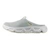 SALOMON Reelax Slide 6.0 Comfortable Rubber Sole Slide Sandals Women Sandals Pearl-Gray Blue 471126