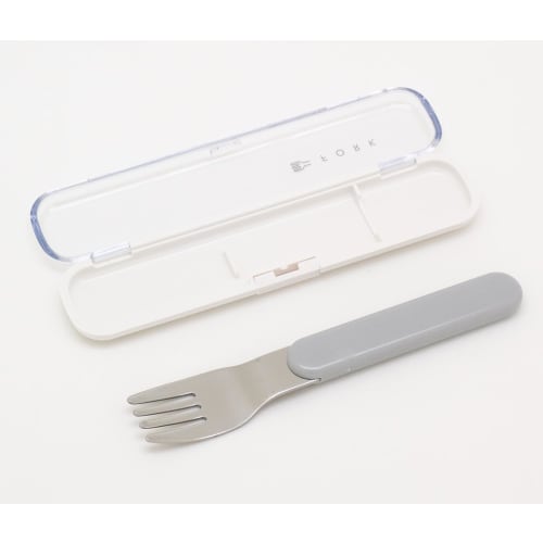 OSK Onigiri Fork & Case, White [FK-2]