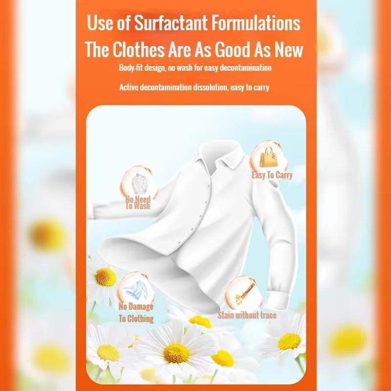 1/3pcs No-wash Portable Stain Remover Pen Portable Travel-Friendly Works On Food & Drink Stains Multipurpose Bleach Pen