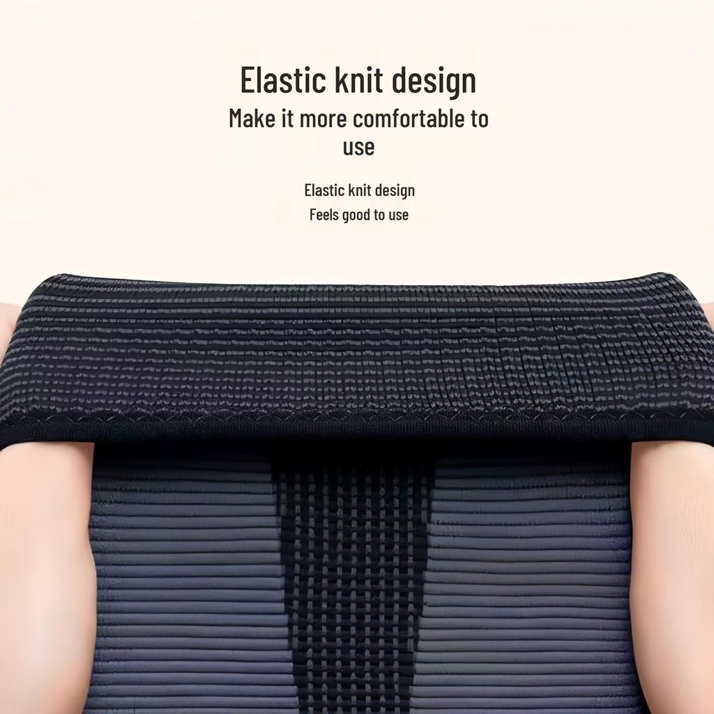 Extra Long Mugwort Knee Pad: Anti-Slip, Warm, with Bandage for Old Cold Legs, Universal & Thickened