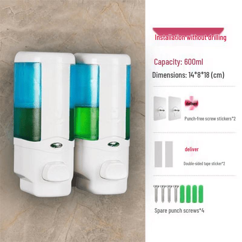 OLOEY Wall-Mounted Soap Dispenser
