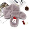 Children'S Scarf Winter Cartoon Plush Children'S Scarf Boys And Girls Warm Cross Imitation Rabbit Hair Children'S Neck