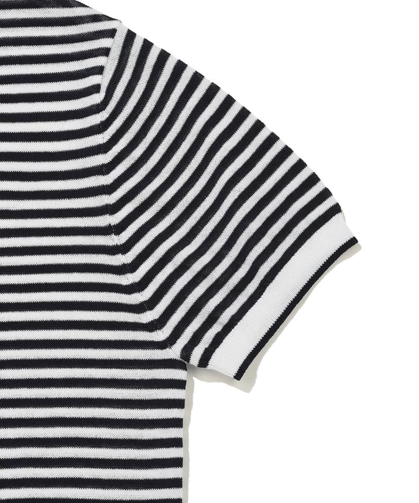 WACKY WILLY Women'S Lily Patch Cooling Short Sleeve Knit Navy