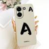 For Xiaomi Poco X8 Pro / X8 Pro Max Lucky Initial Letter Phone Case For Poco X8Pro X 8 Pro Max 5G Soft Silicone Cases Bumpers