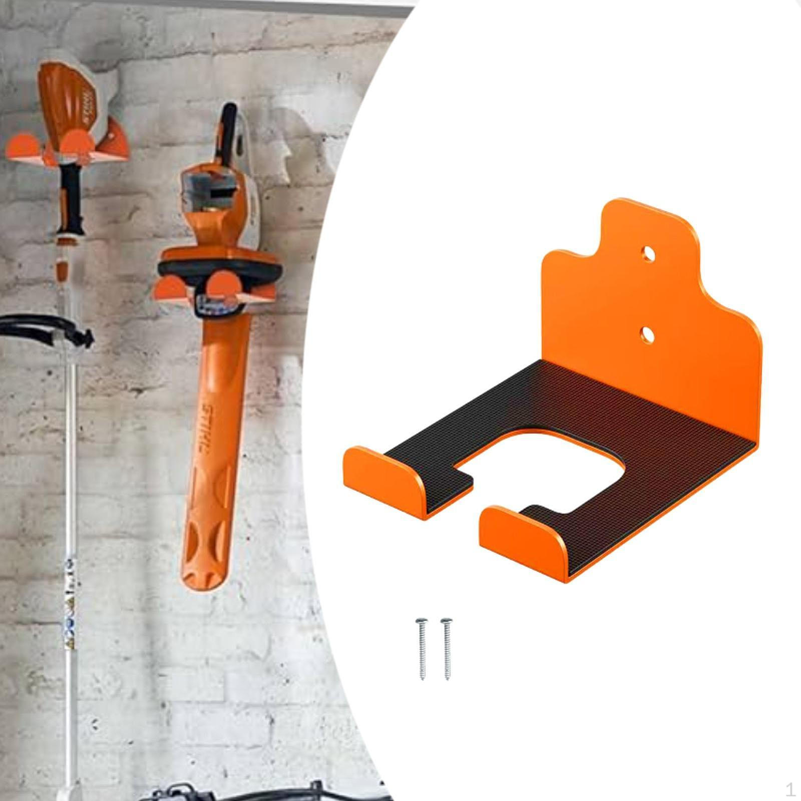 , Versatile And Wall Mount for Garden Tools, Workshop, Home Warehouse оранжевый